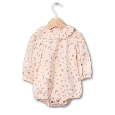 Fofo florido em tecido de algodão orgânico | LITTLE LOVE Wedoble