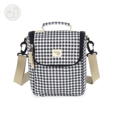 Lancheira térmica- I Love Vichy preta