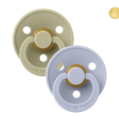 Chupeta Bibs Khaki/Dusty Blue