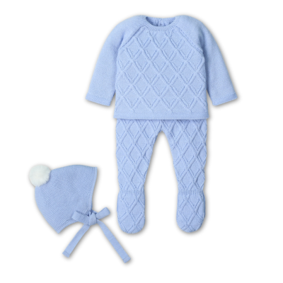 Conjunto de malha de 3 peças "CIELO INVERNAL" Mac Ilusión