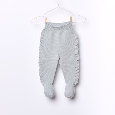 Conjunto de malha tricotada em lã merino verde seco | Winter Day Wedoble