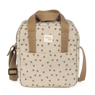 Lancheira térmica Hearts Poppy Cinnamon