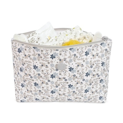 Necessaire Delia em tons azuis