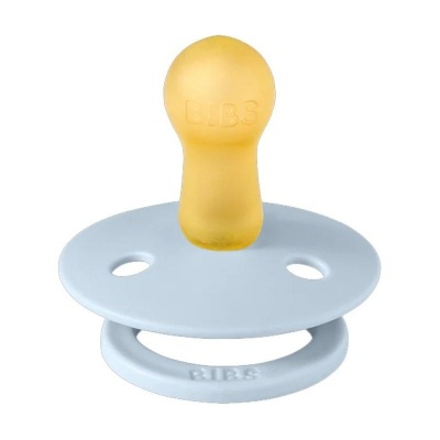 Chupeta Bibs White/Baby Blue