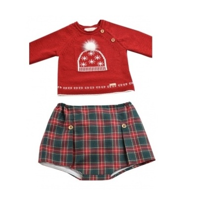 Conjunto Happy Christmas Collection vermelho