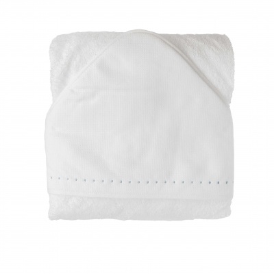 Toalha de Banho Baby Gi Collection pintas azuis