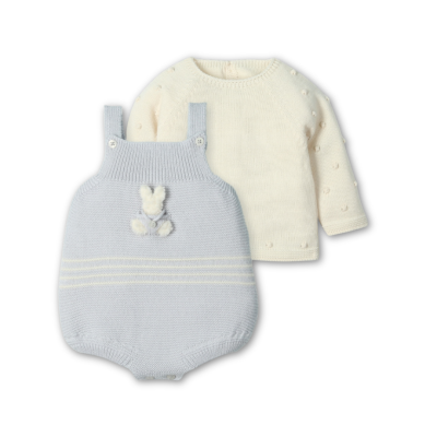 Conjunto de malha 2 peças "RABBIT MOONLIGHT" Mac Ilusión