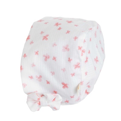 Touca de algodão floral Petals