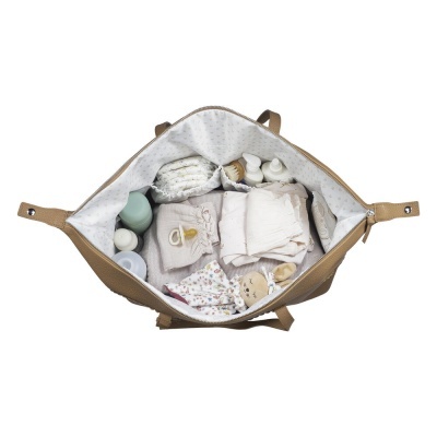 Mala de Maternidade XL Icon Caramel  - Castanha