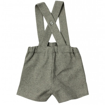 Jardineira c/ alças Dr Kid cinzento claro