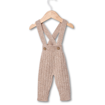 Jardineiras com alças tricotadas em lã merino | BUNNY AND FRIENDS Wedoble