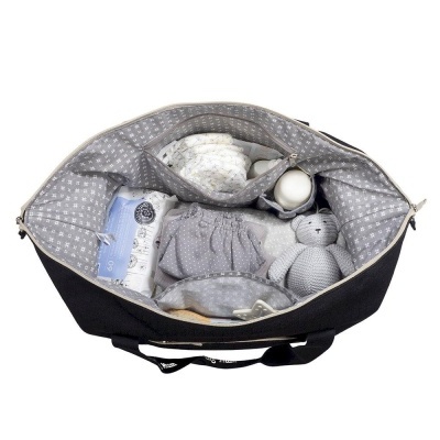 Bolsa de Maternidade XL Eco Mum Black