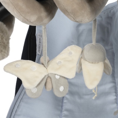 Espiral de atividades Nara - Bege