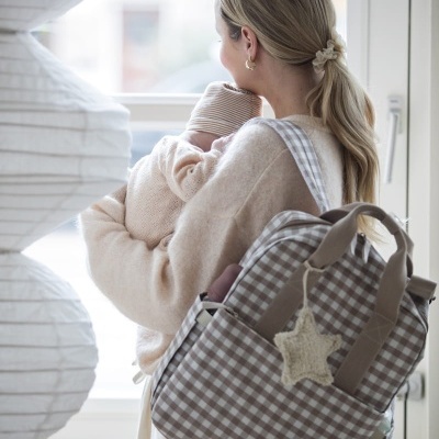 Mochila de Maternidade Caetana Sand - bege