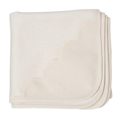 Fralda algodão com piquê bege Baby Gi