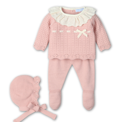 Conjunto de malha de 3 peças 