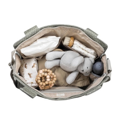 Bolsa de Passeio Polka Dot Poppy Moss