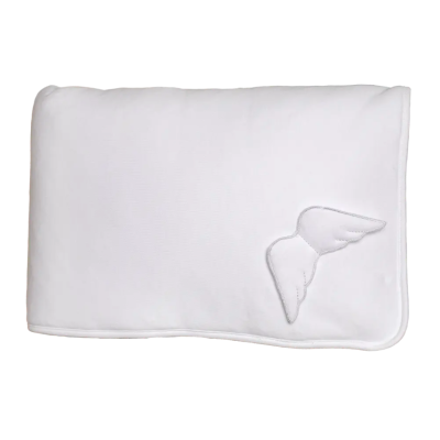 Manta Laminada Angel Collection Branco