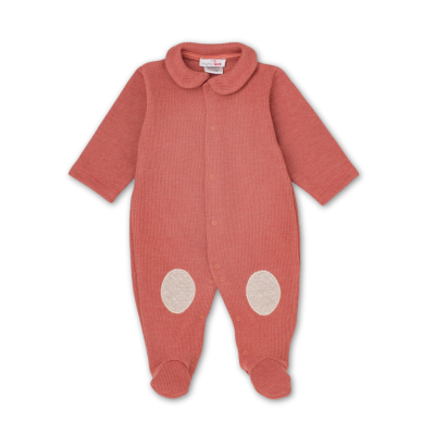 Babygrow de Laminado cor telha | KODA Mighty Love