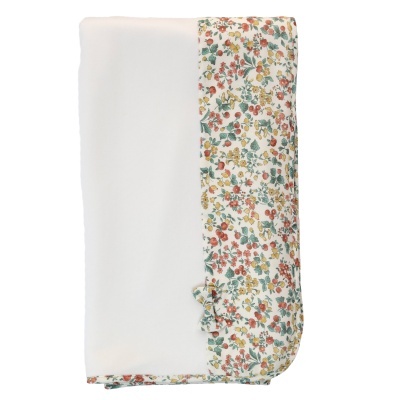 Manta Laminada floral pérola Flowery Baby Gi