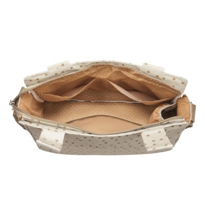 Bolsa de Passeio Hearts Poppy Cinnamon