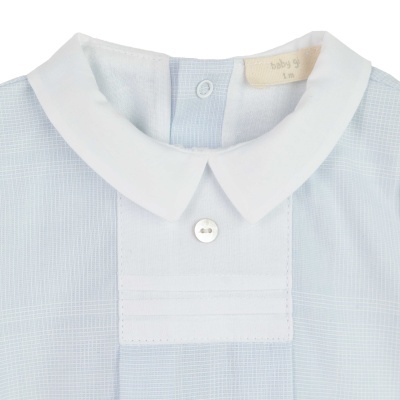 Fofo algodão gola em bico azul bebé Breeze