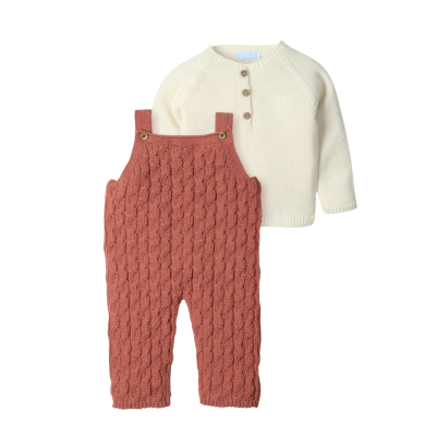 Conjunto de malha de 2 peças 