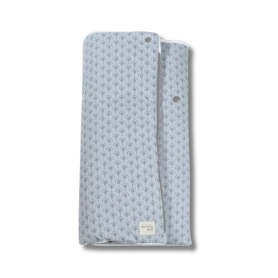 Saco Manta em Algodão Indian Ash - Azul