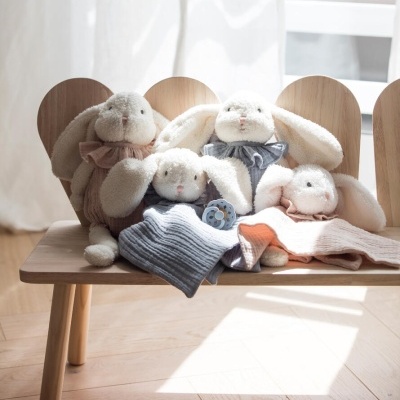 Doudou Coelho - Soft Bunny rosa