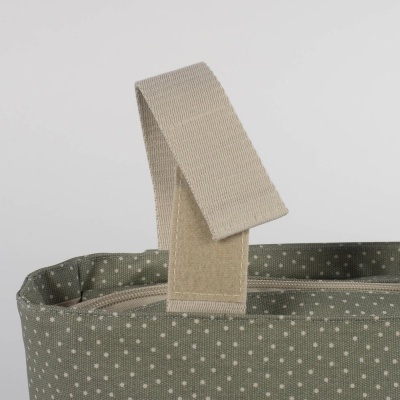 Bolsa Organizadora Polka Dot Poppy Moss