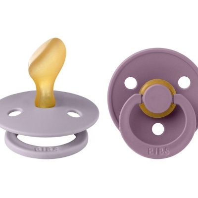 Chupeta Bibs Anatómica Fossil Grey/Mauve