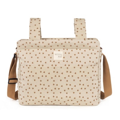 Bolsa de Passeio Hearts Poppy Cinnamon