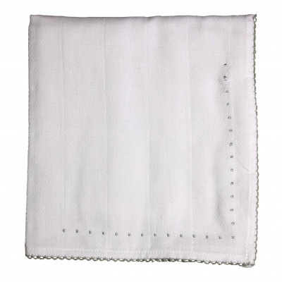 Fralda Baby Gi Collection pintas cinzento