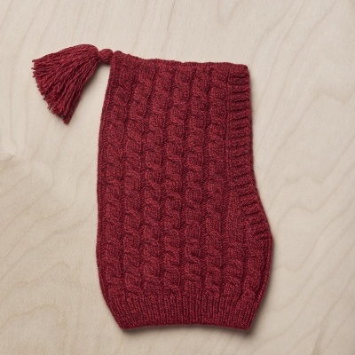 Gorro passa-montanhas tricotado em lã merino e caxemira | CELEBRATION