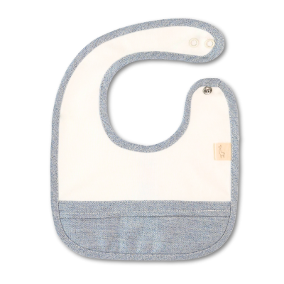 Babete algodão quadrada pérola Warley Baby Gi