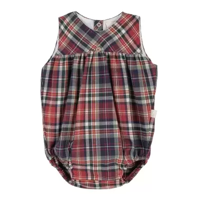 Fofo algodão sem gola com padrão Prancer Baby Gi