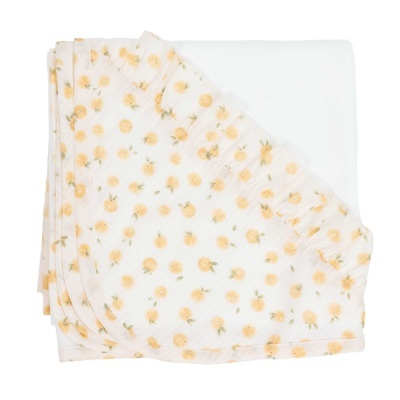 Fralda algodão com folho pérola Fruity