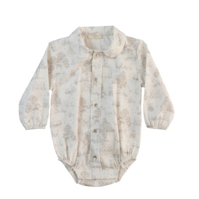 Conjunto de algodão 2 peças bege/pérola Country Baby Gi