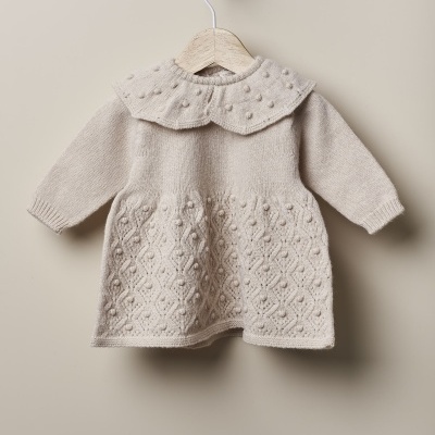 Vestido tricotado com efeito trança | CHRISTMAS TIME