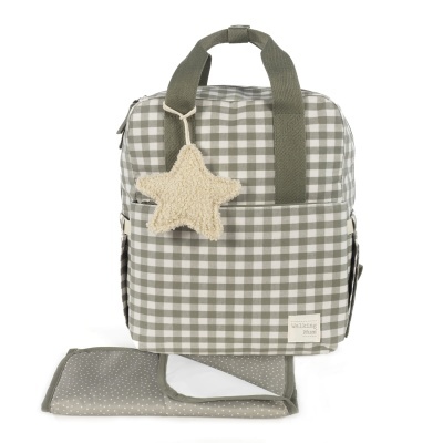 Mochila de Maternidade Caetana Stone - verde