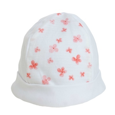 Gorro dupla malha algodão Petals