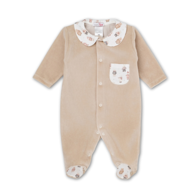 Babygrow de Laminado com escapulário | BEAR Mighty Love