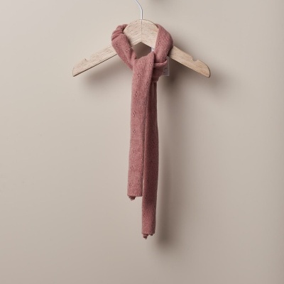 Fita de cabelo com nó tricotada em lã | TONES OF GARDENS IN WINTER