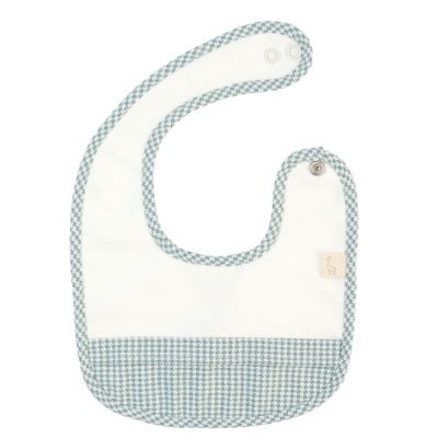 Babete algodão quadrada pérola Flowery Baby Gi