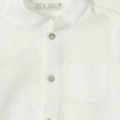 Body Exterior manga curta branco