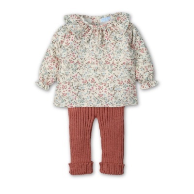 Conjunto de algodão 2 peças "NIZA ARCE" Mac Ilusión