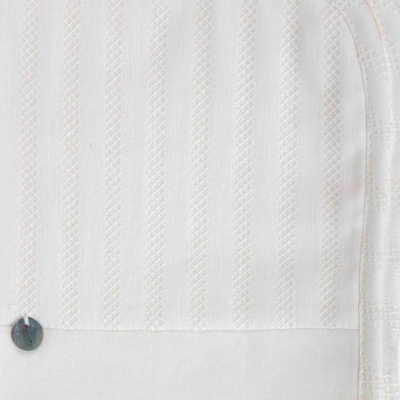 Manta algodão pérola texturada Pure