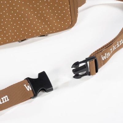 Cadeira portátil refeição Polka Dot Poppy Cinnamon