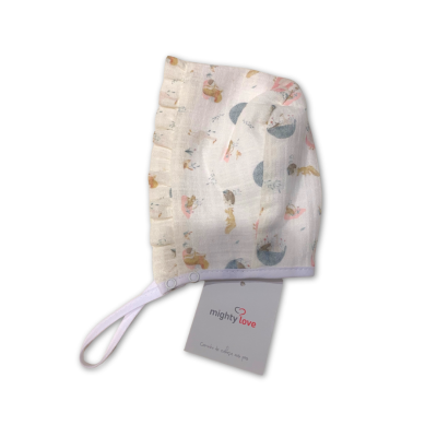 Touca algodão pérola com padrão | FARM Mighty Love