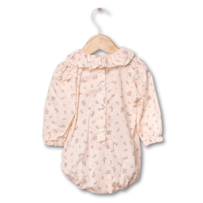 Fofo florido em tecido de algodão orgânico | LITTLE LOVE Wedoble